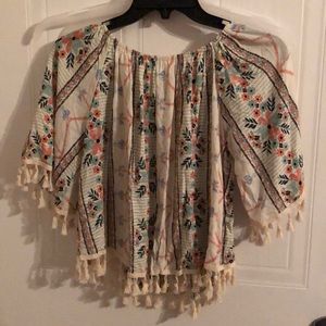 Cute off the shoulder top